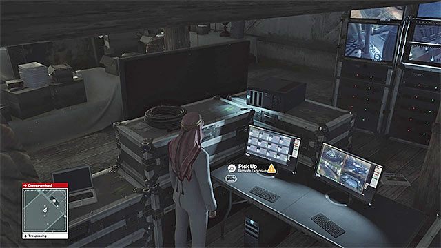 Zdalny ładunek wybuchowy odnajdziesz niedaleko klucza do laptopa - Hitman: Przebrania i ważne przedmioty, Paryż - The Showstopper | Solucja - Hitman - poradnik do gry