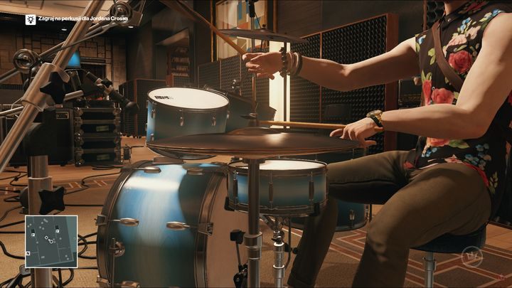 Nie obawiaj się - agent 47 potrafi bardzo dobrze grać na perkusji. - Zamordowanie Jordana Crossa | Bangkok - Klub 27 | Solucja Hitman - Hitman - poradnik do gry