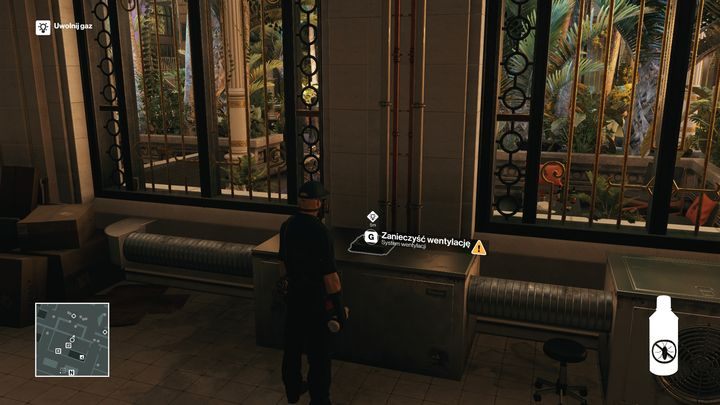 Po zanieczyszczeniu wentylacji będziesz miał mało czasu na eliminację Crossa. - Zamordowanie Jordana Crossa | Bangkok - Klub 27 | Solucja Hitman - Hitman - poradnik do gry