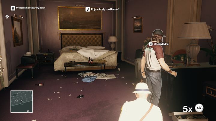 Po obezwładnieniu członka ekipy wciągnij ciało na balkon - nikt go nie zauważy. - Zamordowanie Jordana Crossa | Bangkok - Klub 27 | Solucja Hitman - Hitman - poradnik do gry