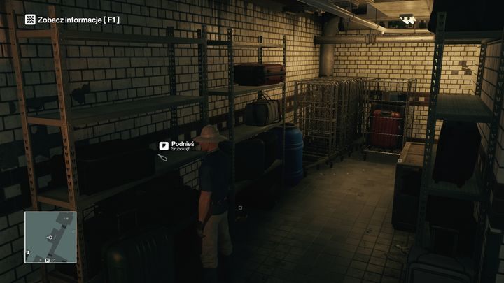 Śrubokręt może posłużyć również jako zabójcza broń - nie zapominaj o nim w akcji. - Ważne przedmioty | Bangkok - Klub 27 | Solucja Hitman - Hitman - poradnik do gry