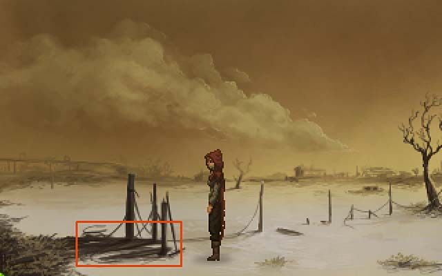 Skieruj się w lewo, aż dotrzesz do wykopu, z którego nabierz trochę soli - Rozwiąż problemy Gordona i Gusa | Akt pierwszy | Shardlight - Shardlight - poradnik do gry