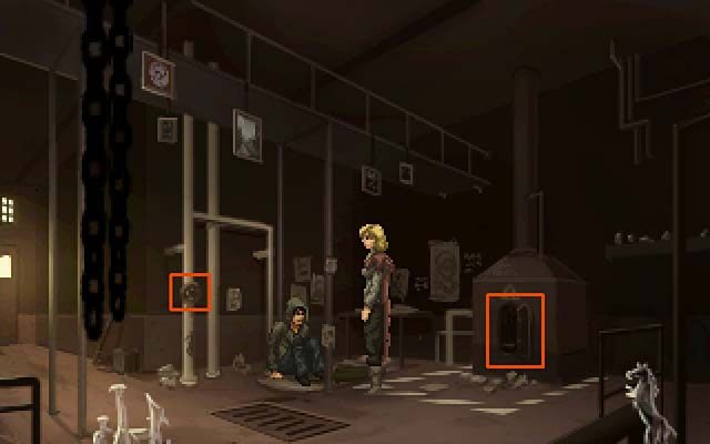 Teraz włóż (w ekwipunku) deskę do wiadra, po czym dosyp do niej soli - Rozwiąż problemy Gordona i Gusa | Akt pierwszy | Shardlight - Shardlight - poradnik do gry