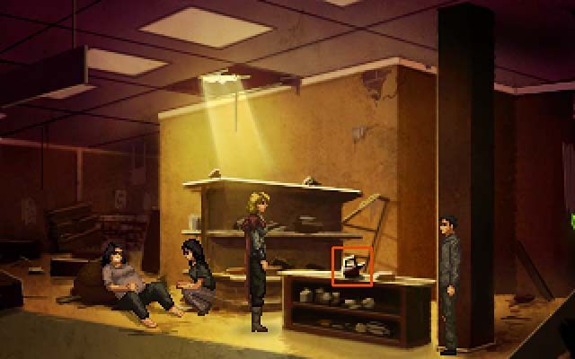 Ponownie wejdź do supermarketu, a usłyszawszy krzyk, przejdź do następnego pomieszczenia (w prawo) - Wydostań się ze strefy kwarantanny | Akt trzeci | Shardlight - Shardlight - poradnik do gry