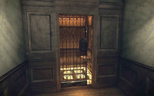 Wyjdź z pokoju i przejdź przez kolejne drzwi - Krok 2 - Farba | Opis przejścia Layers of Fear - Layers of Fear - poradnik do gry