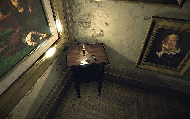 Trafiasz do korytarza z kilkoma drzwiami - Krok 2 - Farba | Opis przejścia Layers of Fear - Layers of Fear - poradnik do gry