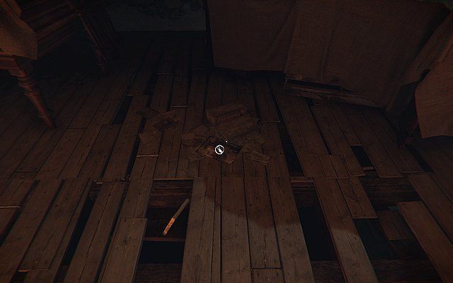 Wyjdź na górę - na podłodze przy oknie znajdziesz pamiątkę rodzinną - Krok 2 - Farba | Opis przejścia Layers of Fear - Layers of Fear - poradnik do gry