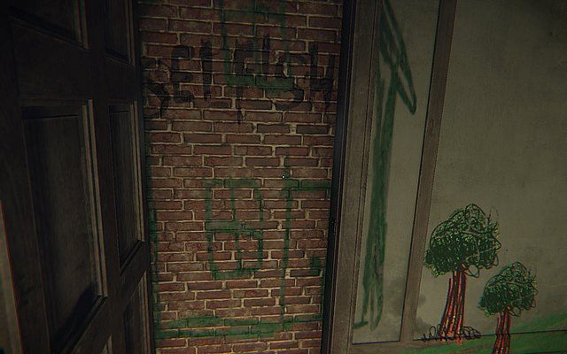 Wyjdź z pokoju - idź do końca korytarza i przejdź przez drzwi - Krok 4 - Pędzel | Opis przejścia Layers of Fear - Layers of Fear - poradnik do gry