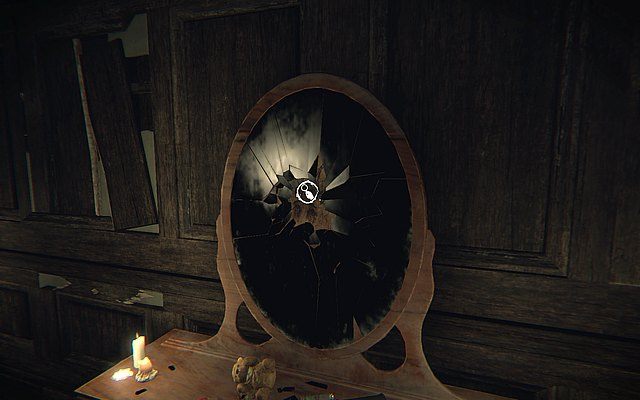 To nie koniec znajdziek - otwórz obie szufladki w toaletce - Krok 4 - Pędzel | Opis przejścia Layers of Fear - Layers of Fear - poradnik do gry