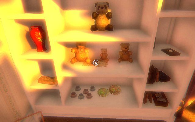 Na komodzie, tuż przy misiach, znajdziesz rysunek gryzonia - Krok 4 - Pędzel | Opis przejścia Layers of Fear - Layers of Fear - poradnik do gry