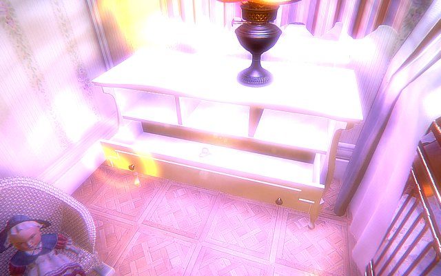 Wyjmij kluczyk znajdujący się w pierwszej szufladce komody w rogu pokoju - Krok 4 - Pędzel | Opis przejścia Layers of Fear - Layers of Fear - poradnik do gry