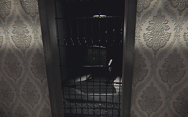 Po zatrzymaniu patrz się w górę do momentu, w którym nadejdzie duch - Krok 5 - Dotyk | Opis przejścia Layers of Fear - Layers of Fear - poradnik do gry