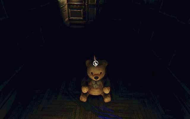 Krok czwarty - w korytarzu z misiem, kliknij na jego czapkę urodzinową - Echa z przeszłości | Sekrety Layers of Fear - Layers of Fear - poradnik do gry