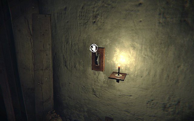 Wyjdź na górę po schodach i pociągnij za dźwignię - Krok 1 - Płótno | Opis przejścia Layers of Fear - Layers of Fear - poradnik do gry