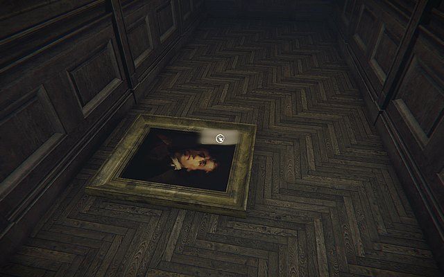 Obróć upadły obraz i podnieś echo - Krok 1 - Płótno | Opis przejścia Layers of Fear - Layers of Fear - poradnik do gry