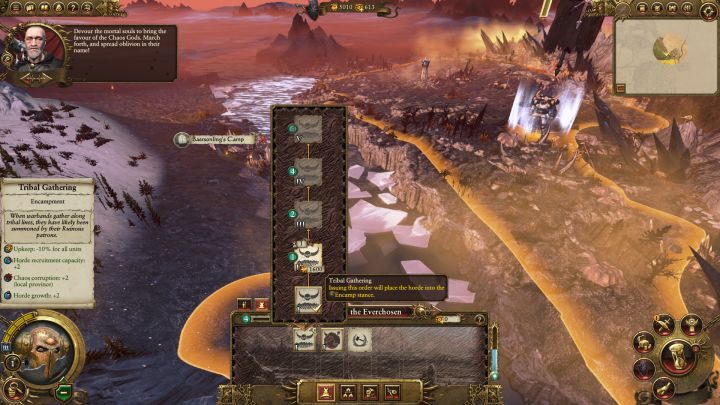 Początek rozgrywki frakcją Wojowników Chaosu. - Kampania - opis przejścia i porady | Wojownicy Chaosu | Total War Warhammer - Total War: Warhammer - poradnik do gry