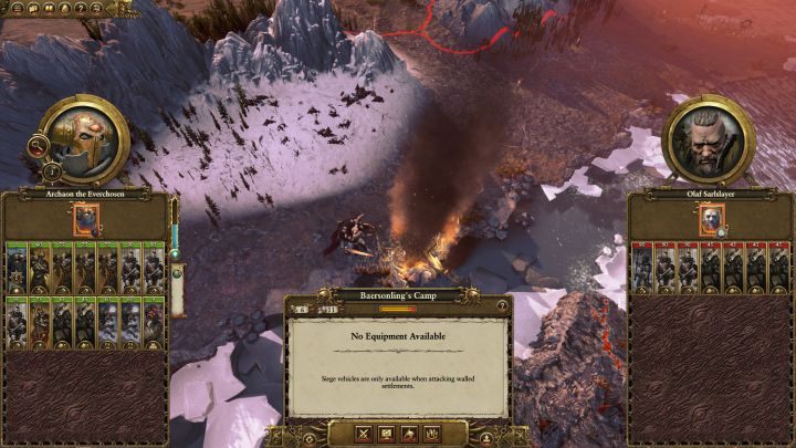 Początek twojego pierwszego starcia. - Kampania - opis przejścia i porady | Wojownicy Chaosu | Total War Warhammer - Total War: Warhammer - poradnik do gry