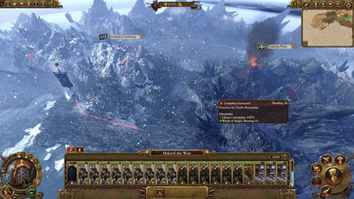 Do mniej więcej 45 tury cała wyspa powinna być pod twoją kontrolą. - Kampania - opis przejścia i porady | Wojownicy Chaosu | Total War Warhammer - Total War: Warhammer - poradnik do gry