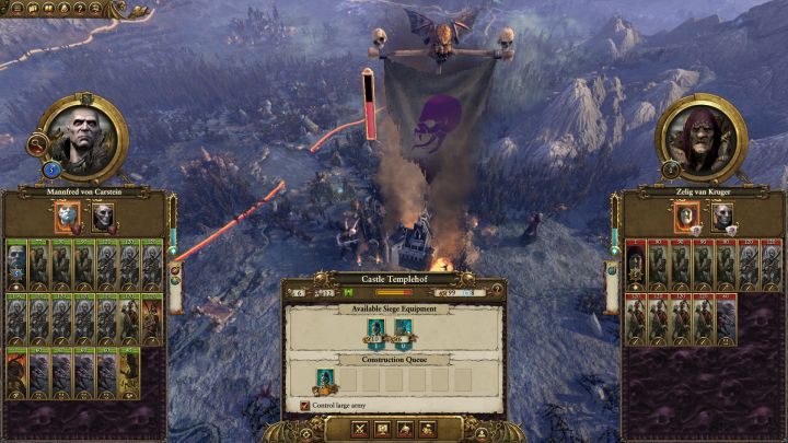 ...lecz dwie armie sprawią, że starcie będzie banalnie proste. - Kampania - opis przejścia i porady | Wampiry | Total War Warhammer - Total War: Warhammer - poradnik do gry