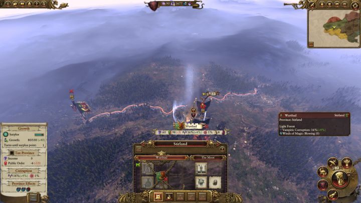 Wurtbad - pierwsza duża osada należąca do frakcji imperium. - Kampania - opis przejścia i porady | Wampiry | Total War Warhammer - Total War: Warhammer - poradnik do gry