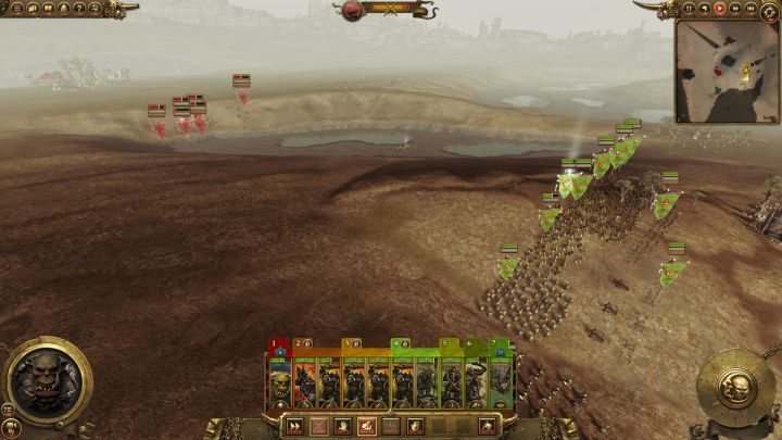 Twoja pierwsza bitwa przy pomocy armii Zielnoskórych. - Kampania - opis przejścia i porady | Zielonoskórzy | Total War Warhammer - Total War: Warhammer - poradnik do gry