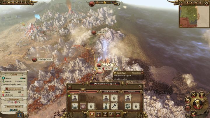 Prowincja Pustkowia Nagasha będzie teraz pod twoją kontrolą. - Kampania - opis przejścia i porady | Zielonoskórzy | Total War Warhammer - Total War: Warhammer - poradnik do gry