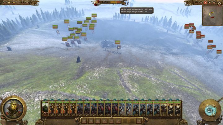 Warto znacznie oddalić kamerę, by mieć dobry podgląd sytuacji. - Interfejs i kierowanie wojskiem | Bitwa | Total War Warhammer - Total War: Warhammer - poradnik do gry