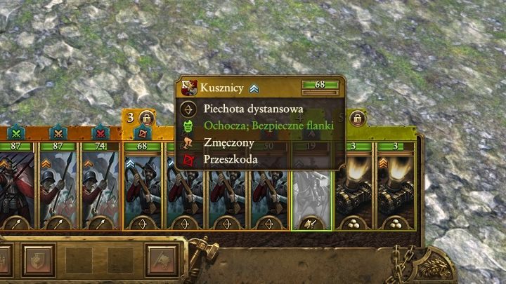 Zmęczenie jednostki sprawdzić można na jej karcie u dołu ekranu. - Morale i wycieńczenie oddziałów | Bitwa | Total War Warhammer - Total War: Warhammer - poradnik do gry
