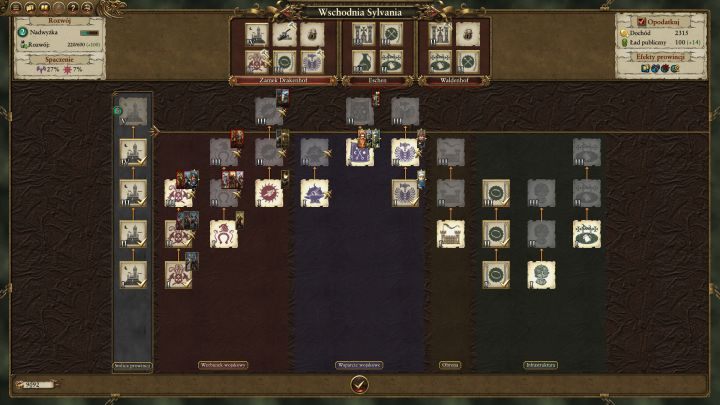 By ułatwić sobie rozwój prowincji warto skorzystać z przeglądarki budynków. - Rozwój osad i prowincji | Porady na dobry początek do Total War Warhammer - Total War: Warhammer - poradnik do gry