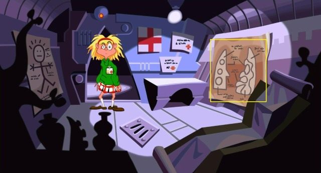 Przełącz się na postać Laverne - Pozyskaj składniki do produkcji super-baterii | Opis przejścia - Day of the Tentacle: Remastered - poradnik do gry