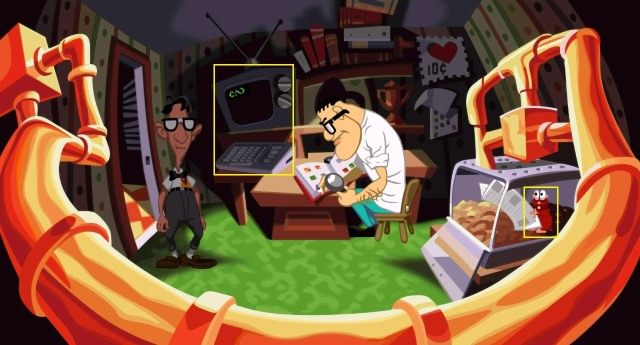 Kontrolując Bernarda udaj się na drugie piętro - Przywróć zasilanie kapsuły Laverne | Opis przejścia - Day of the Tentacle: Remastered - poradnik do gry