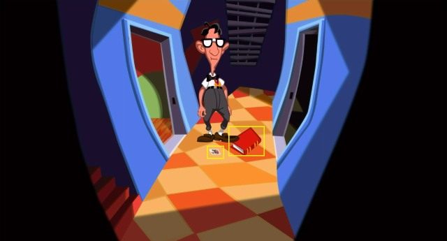 Przed wysłaniem kontraktu musisz jeszcze zdobyć odpowiedni znaczek na list - Zdobądź diament do maszyny czasu | Opis przejścia - Day of the Tentacle: Remastered - poradnik do gry