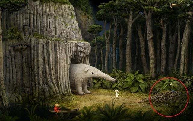 Pojedyncza dawka alkoholu to jednak za mało, żeby się go pozbyć - Pokonaj hydrę | Planeta mnichów Samorost 3 - Samorost 3 - poradnik do gry