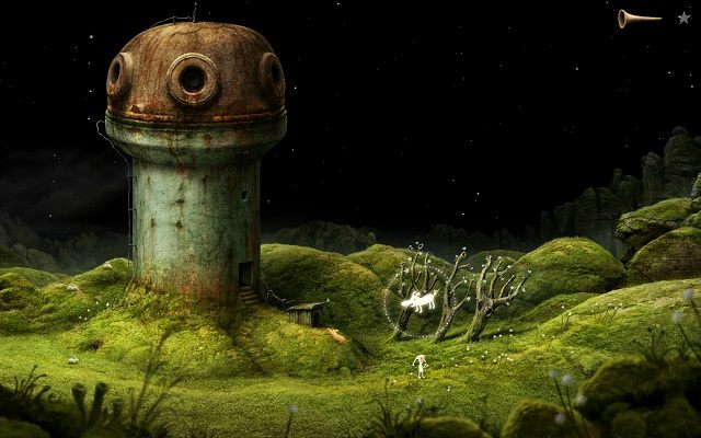 Po powrocie na planetę przejdź do lokacji z której rozpocząłeś rozgrywkę - Wróć do domu | Epilog Samorost 3 - Samorost 3 - poradnik do gry