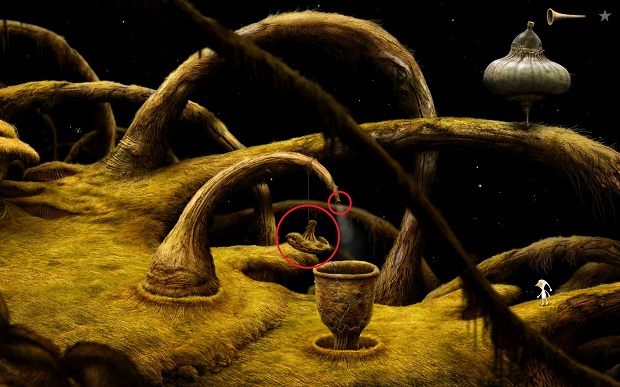 Po sklejeniu naczynia możesz od razu przejść do sekcji po prawej stronie - Napełnij naczynie | Włochata Planeta Samorost 3 - Samorost 3 - poradnik do gry