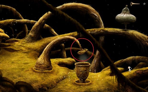 Kliknij na sitko LMP i przytrzymaj przycisk - Napełnij naczynie | Włochata Planeta Samorost 3 - Samorost 3 - poradnik do gry