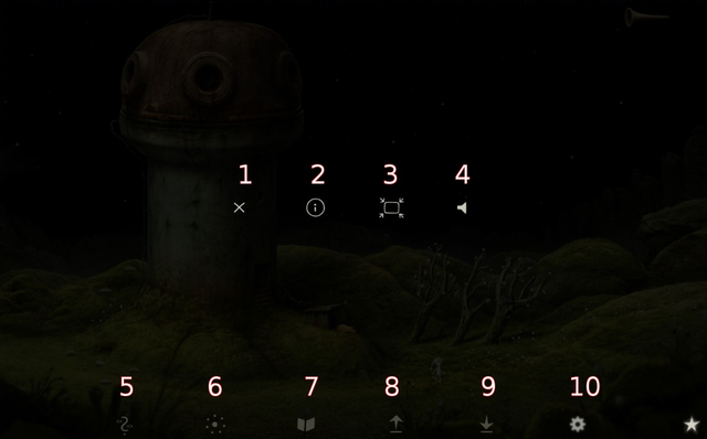 1 - wyjście z gry - Menu i porady ogólne | Podstawy Samorost 3 - Samorost 3 - poradnik do gry