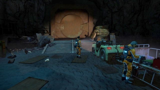 Po dostaniu się do środka, twoim zadaniem będzie otwarcie kolejnych wrót - Rozdział 1 | Opis przejścia The Descendant - The Descendant - poradnik do gry