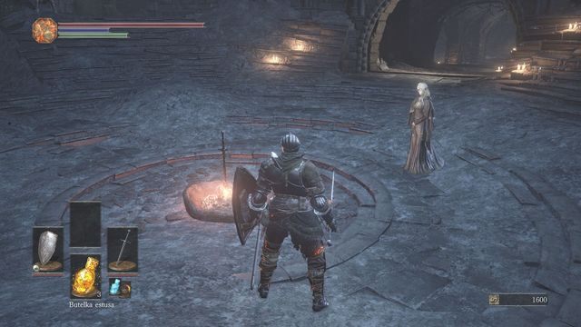 Strażniczka ognia, u której zwiększysz poziom postaci. - 4. Śmierć i levelowanie w Dark Souls 3 - Dark Souls III - opis przejścia i sekrety