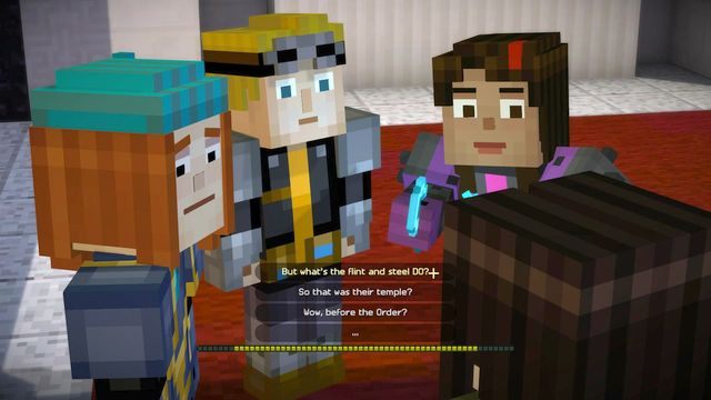 But whats the flint and steel DO - Rozdział 2 | Epizod 5 - Order Up! | Minecraft Story Mode - Minecraft: Story Mode - poradnik do gry