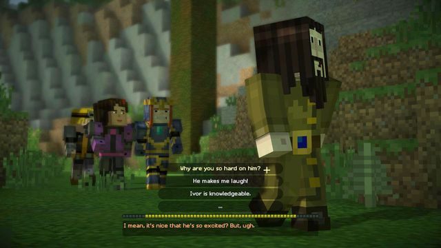 Why are you so hard on him - Rozdział 3 | Epizod 5 - Order Up! | Minecraft Story Mode - Minecraft: Story Mode - poradnik do gry