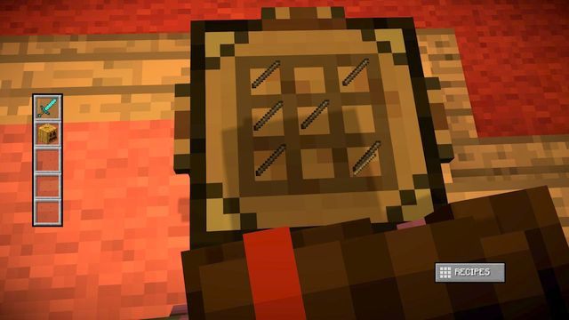 Po rozmowie z ludźmi Milo, twoim zadaniem będzie utworzenie drabiny - Rozdział 4 | Epizod 5 - Order Up! | Minecraft Story Mode - Minecraft: Story Mode - poradnik do gry