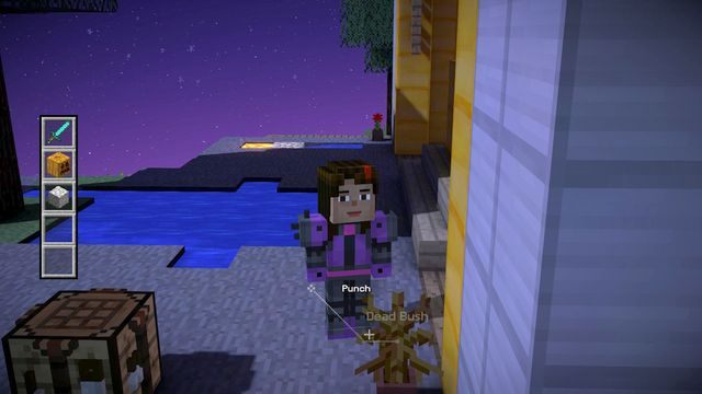 Odwróć się, a zobaczysz miejsce pokazane na obrazku - Rozdział 5 | Epizod 5 - Order Up! | Minecraft Story Mode - Minecraft: Story Mode - poradnik do gry