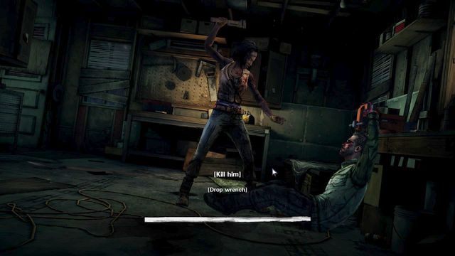 Ostatni czyli piąty już ważny wybór znajdziesz w ostatnim rozdziale tego epizodu - Ważne wybory | Epizod 2 - Give No Shelter - The Walking Dead: Michonne - poradnik do gry