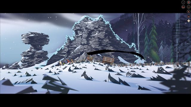 W trakcie wędrówki do Old Ford napotkasz kolejny Godstone, przy którym rozbijesz obozowisko - Droga do Einartoft | Rozdział 13 | The Banner Saga 2 - The Banner Saga 2 - poradnik do gry