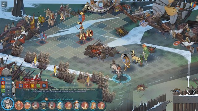 Tak jak w pierwszym przypadku będziesz musiał stoczyć kolejną walkę - Arberrang | Rozdział 14 | The Banner Saga 2 - The Banner Saga 2 - poradnik do gry
