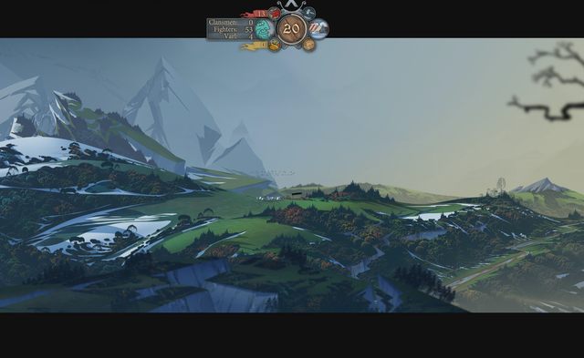 Obóz z latającym nad nim ptactwem nie wróży nic dobrego - Droga do Bindal | Rozdział 9 / Chapter 9 | The Banner Saga 2 - The Banner Saga 2 - poradnik do gry