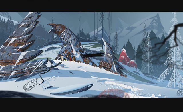 Drugi kamienny posąg kryjący artefakt - Droga do Bindal | Rozdział 9 / Chapter 9 | The Banner Saga 2 - The Banner Saga 2 - poradnik do gry