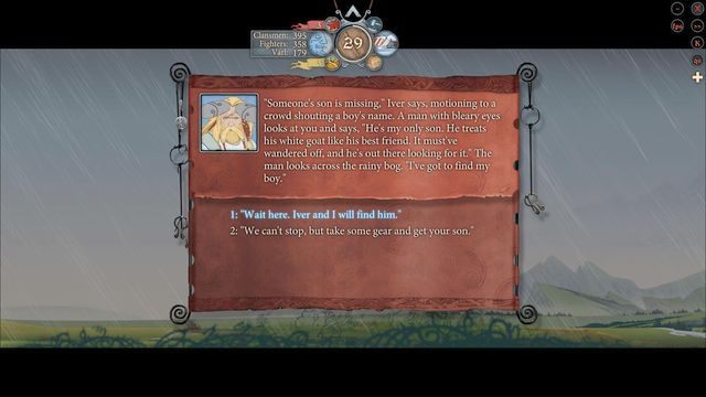 Uratuj syna jednego z członków karawany - Droga do Grundar | Rozdział 10 / Chapter 10 | The Banner Saga 2 - The Banner Saga 2 - poradnik do gry