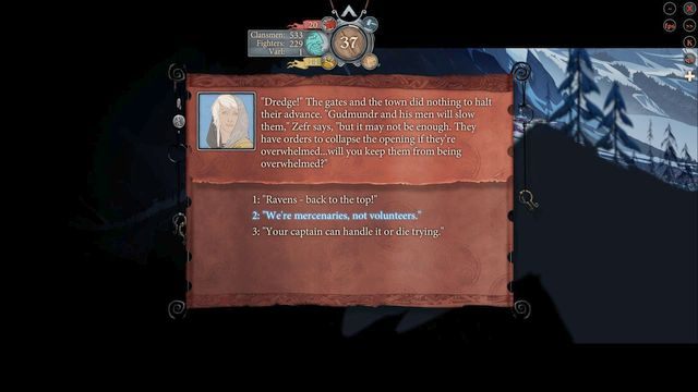 Jeśli wybierzesz źle, stracisz jednego bohatera - Droga przez podziemia | Rozdział 11 / Chapter 11 | The Banner Saga 2 - The Banner Saga 2 - poradnik do gry